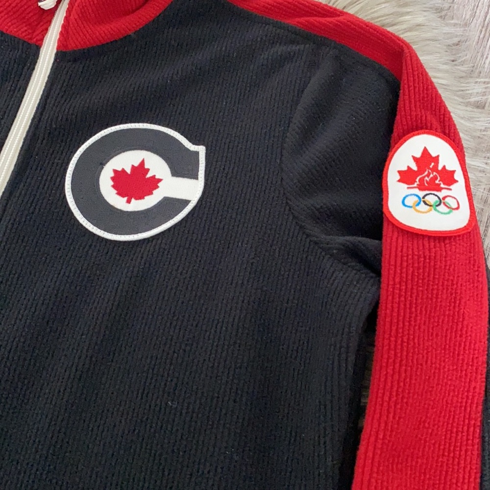 🇨🇦 Hudson Bay Team Canada 2010 Olympics 1/2 Zip Sweater - Picture 3 of 10